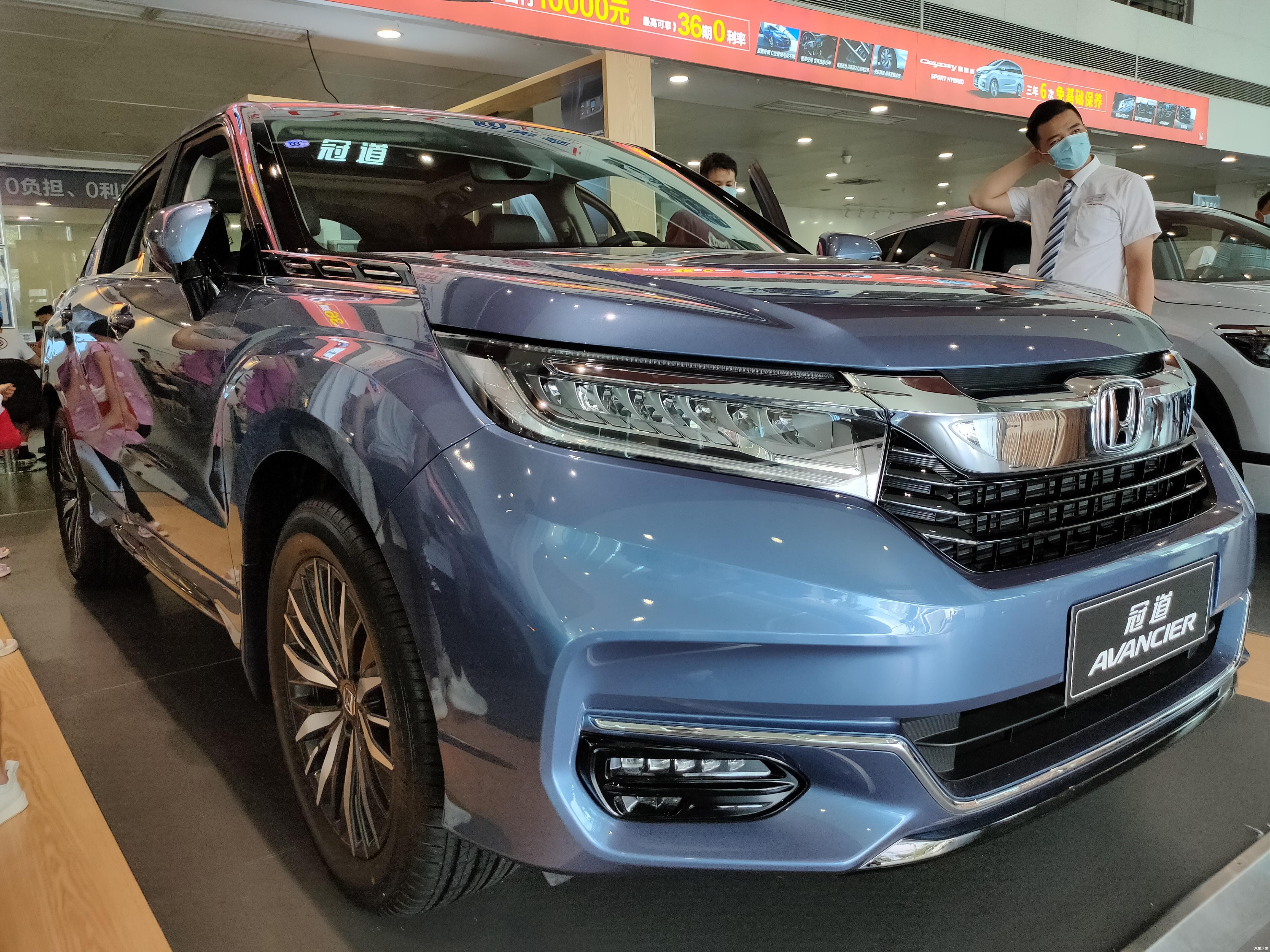 到店实拍本田冠道大尺寸高品质suv家用买它就够了