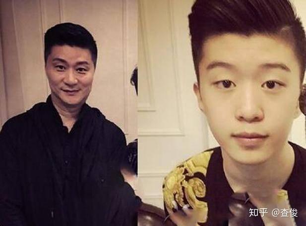 看看范丞丞与亲爸爸范涛的图