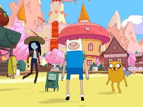 带着超级搭档老狗杰克在噢噢大陆上探险的少年探险家芬恩(谁救我?