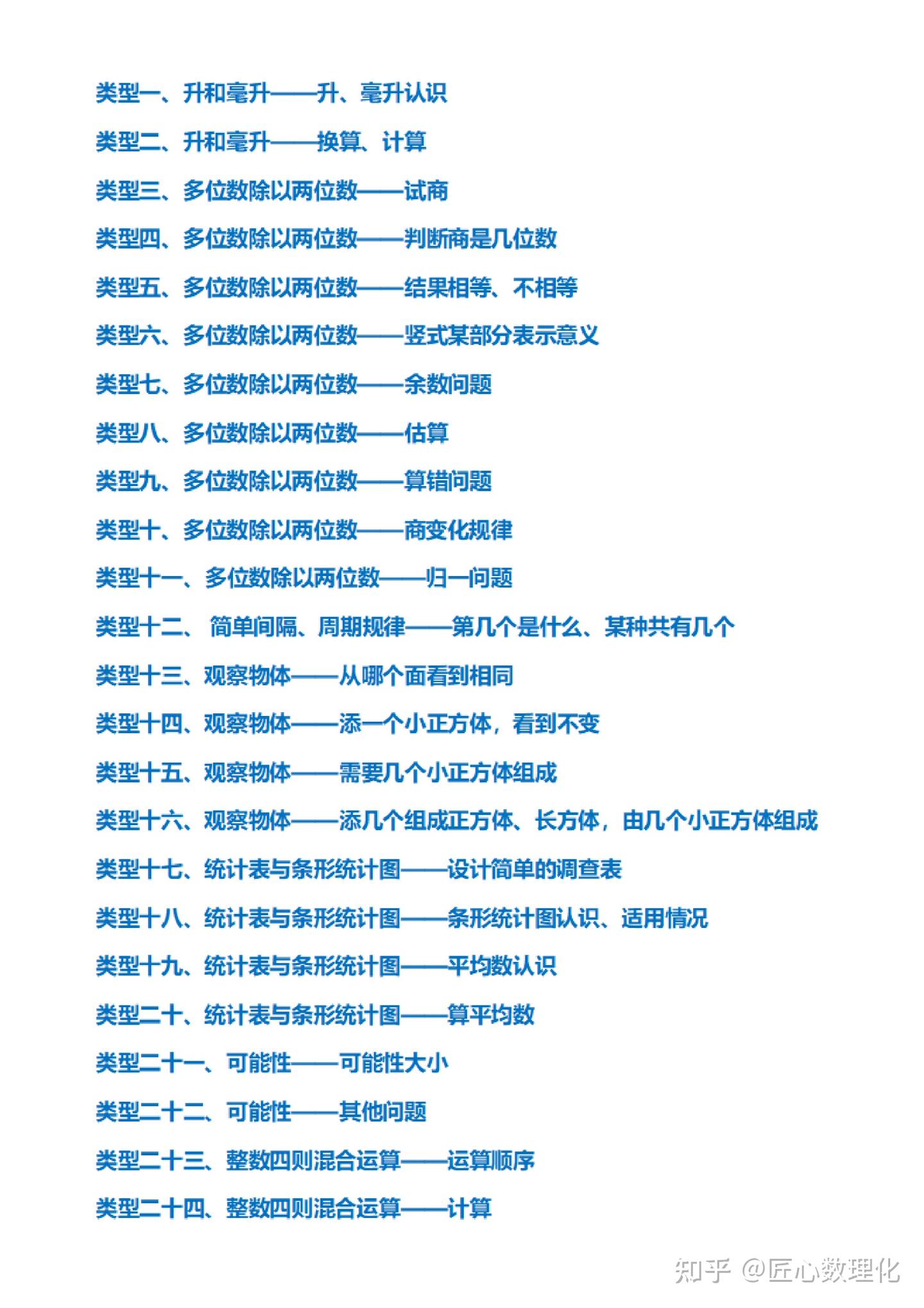 苏四上数学期末复习考点分类专题判断选择- 知乎