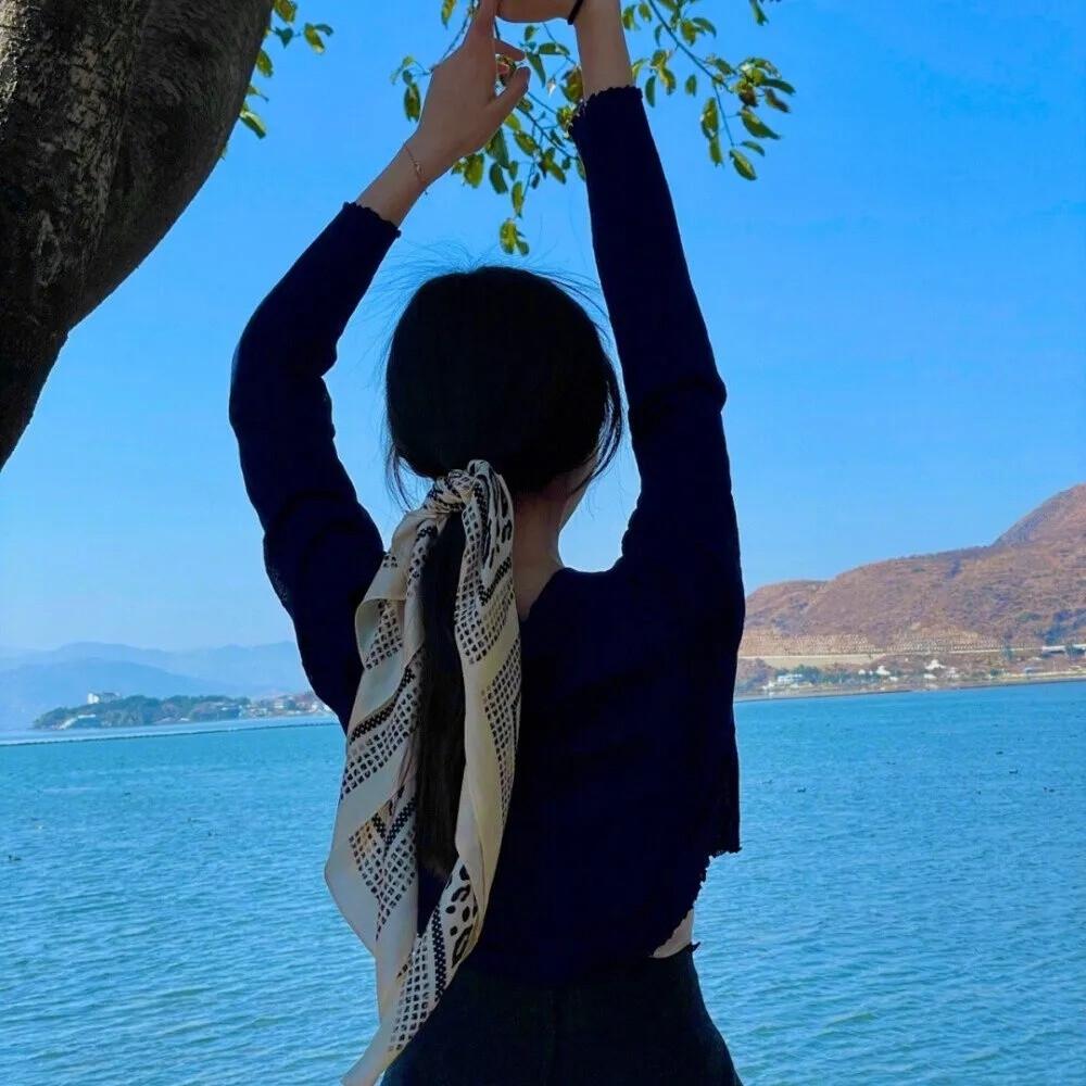 微信头像女面朝大海?