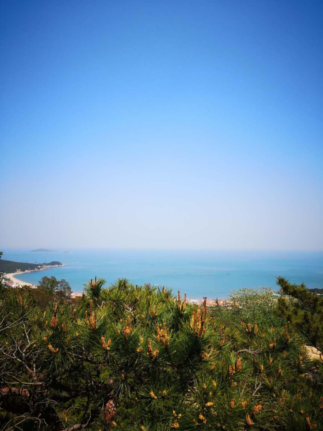 在崂山看海