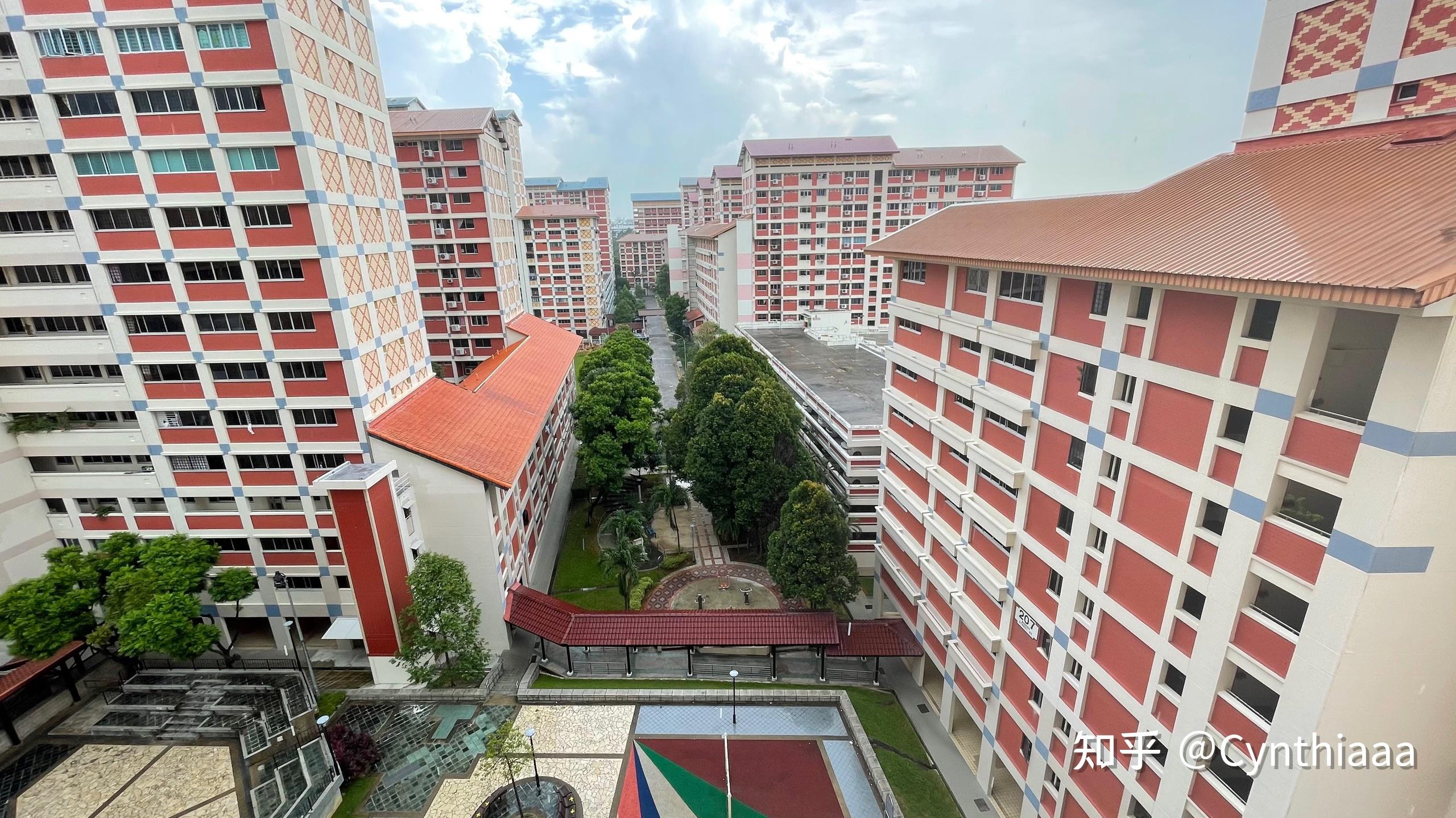 新加坡组屋和我们国家的小区有什么区别?