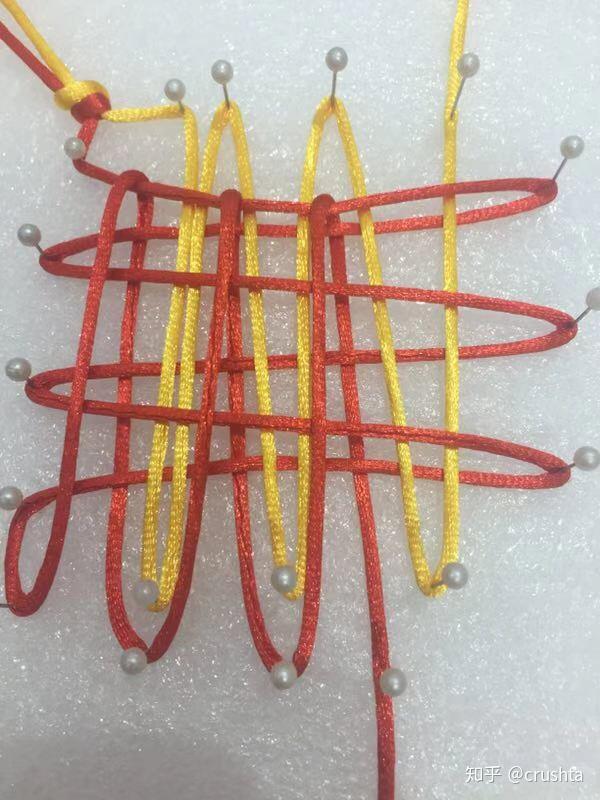 三回盘长结的做法