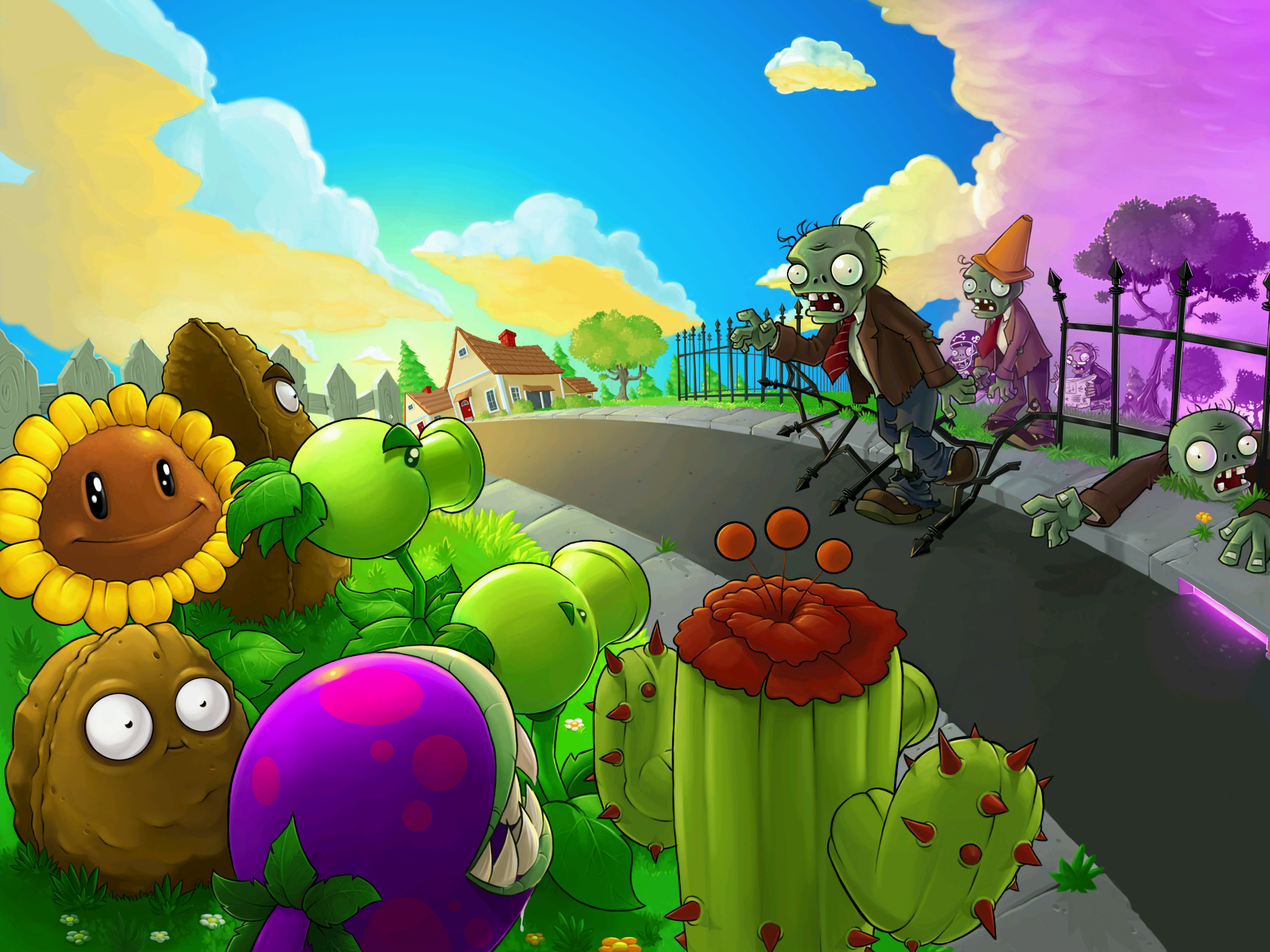 有什么游戏《植物大战僵尸》好看的壁纸分享下? - 知乎