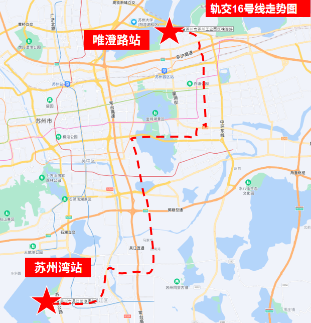 独家曝光地铁16号线13大站点青剑湖湖东尹山湖太湖新城