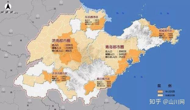 新一線城市圈增補系列丨青島都市圈青島和他的小夥伴們