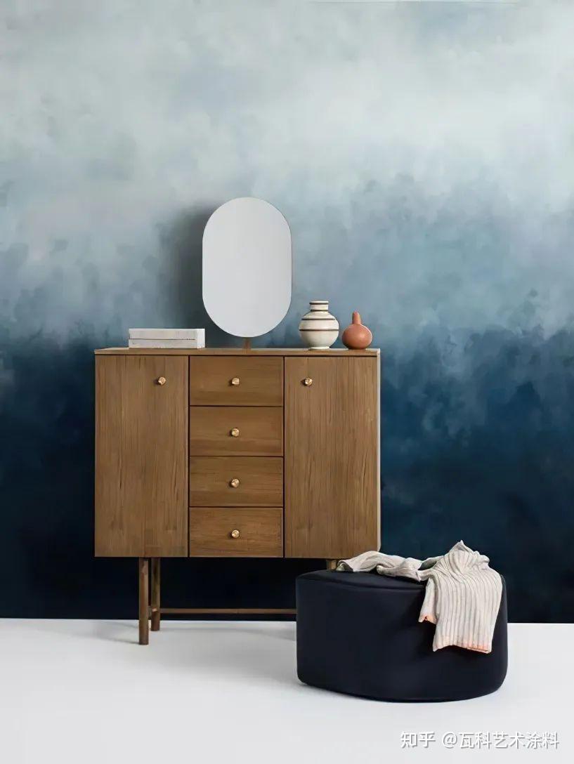 瓦科艺术漆这样涂刷更高级,拯救无聊大白墙(二)