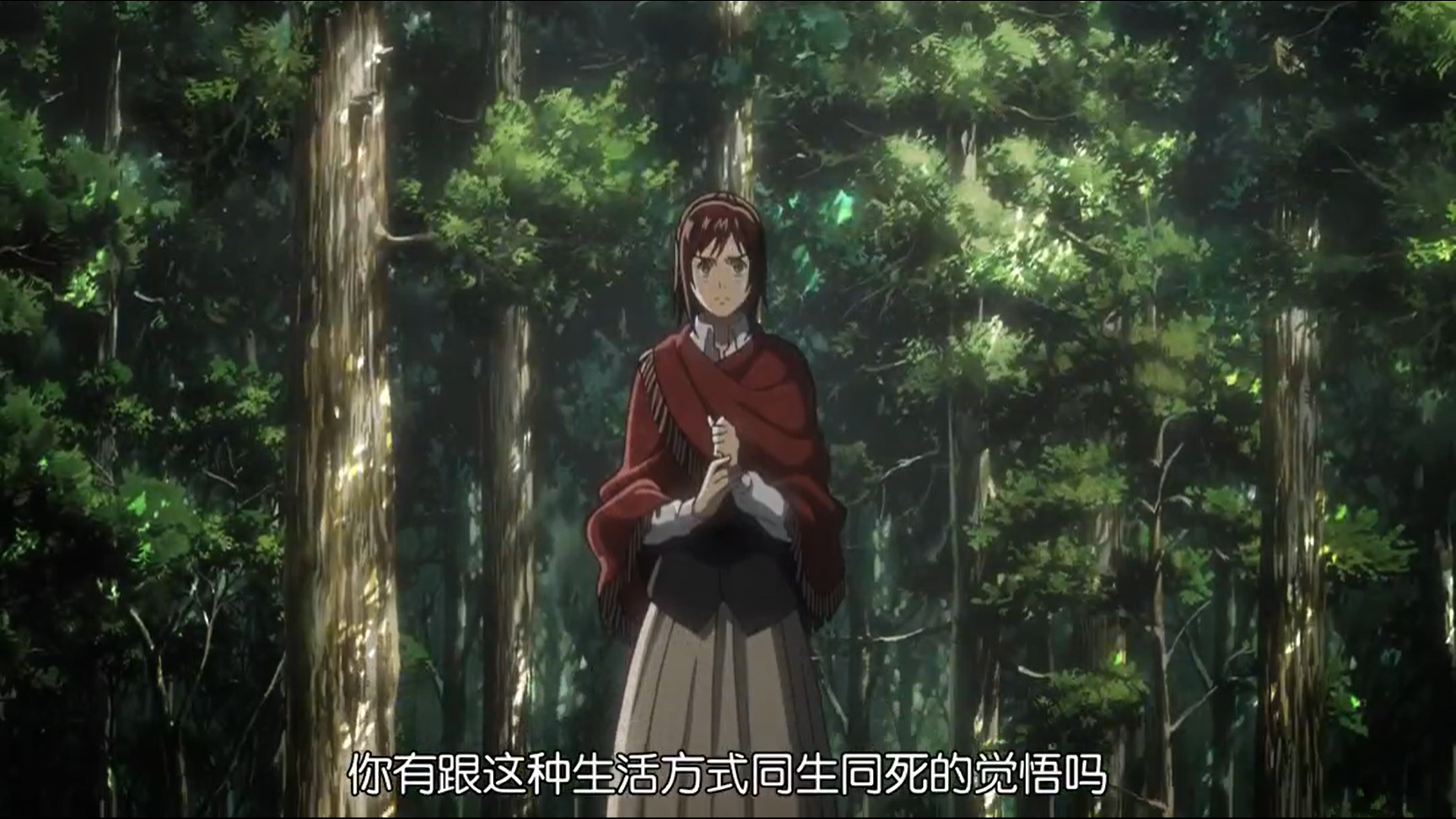 如何评价进击的巨人中的莎夏布劳斯