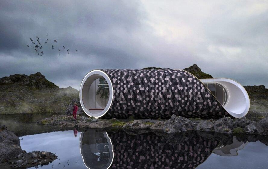 1m新知以贝壳为灵感的未来派住宅为环保发声