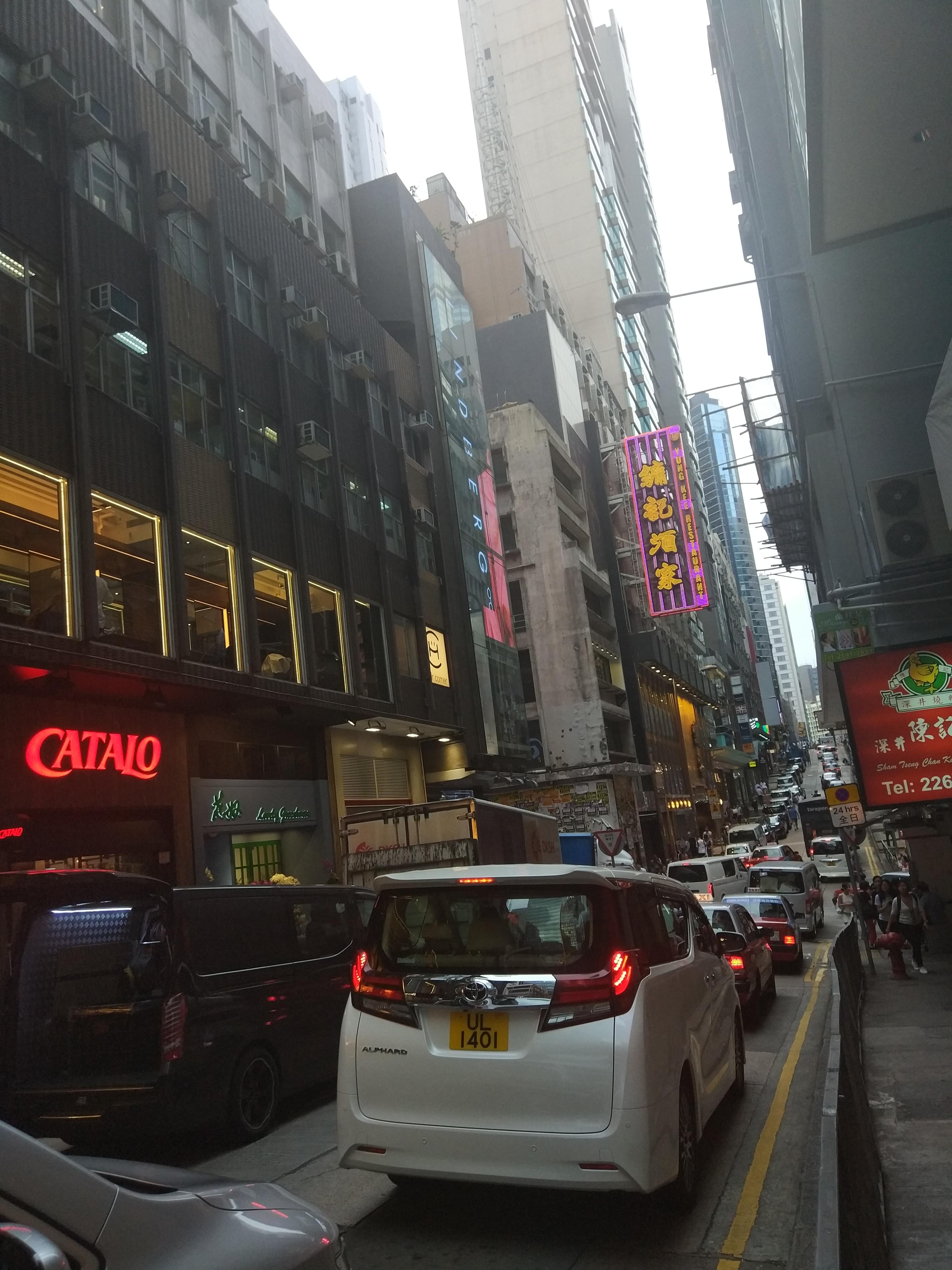 香港旅记上水铜锣湾中环这个城市真的很窄