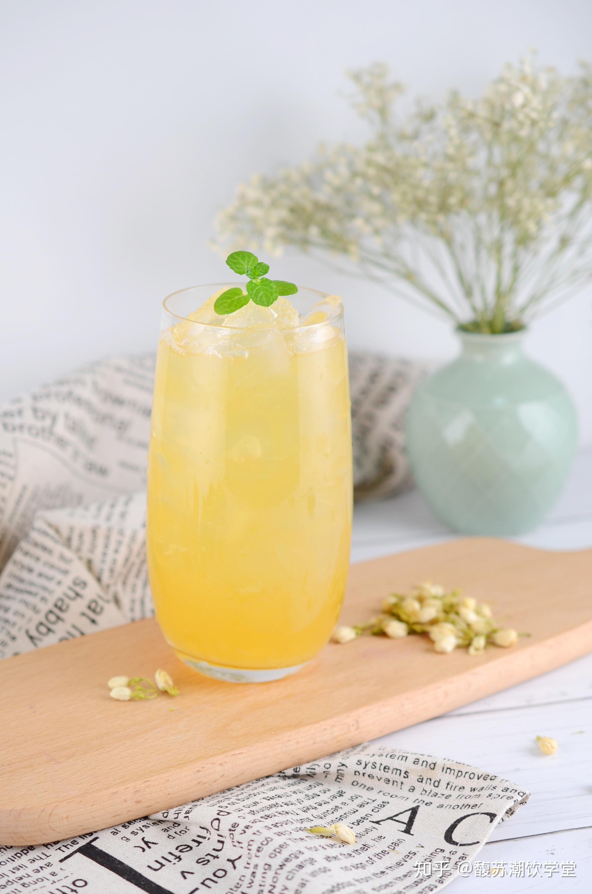 桃香蜜茶水果茶做法配方