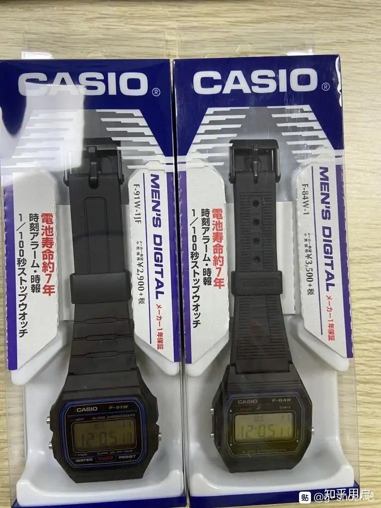 卡西欧f91w跟f84w区别