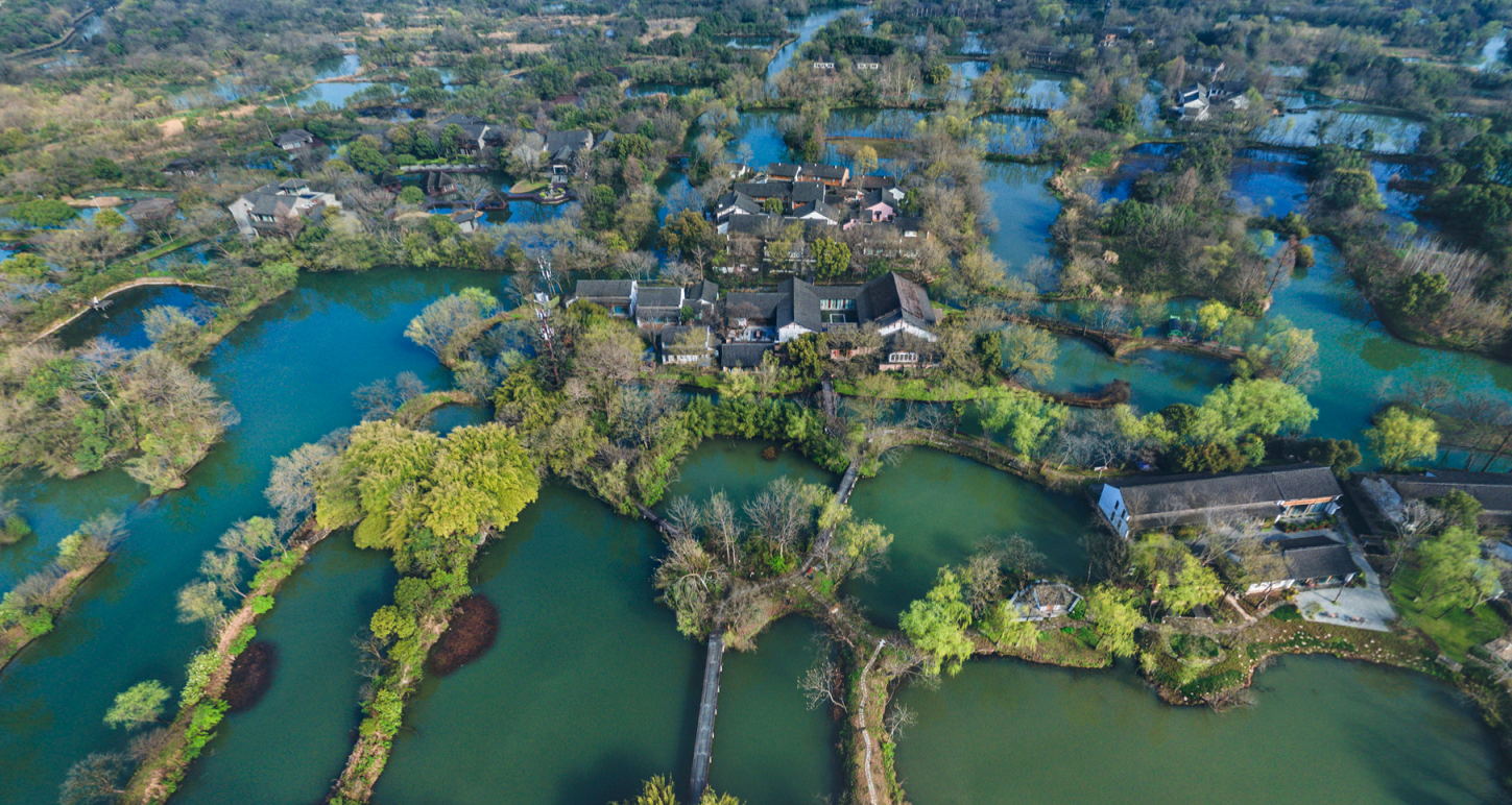 西溪湿地360度全景