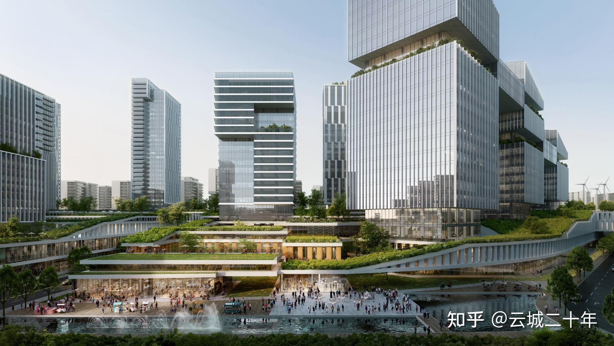 杭州云城双铁上盖tod综合开发苕溪未来社区最新概念图曝光