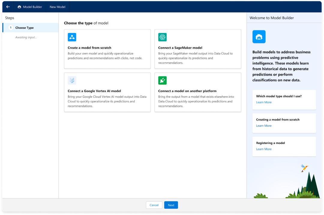 Salesforce einstein studio amazon sagemaker 
