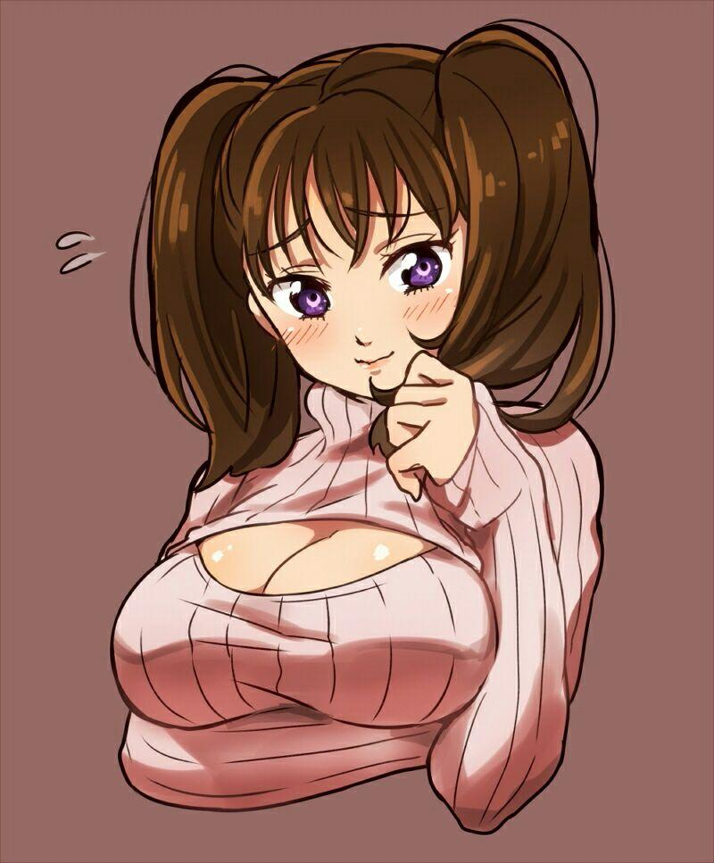 大胸妹子适合绑双马尾么