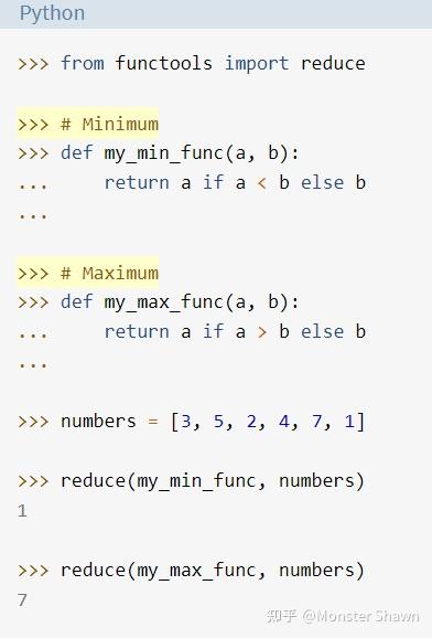 Accumulate Python python note1: reduce() and accumulate()详解 与 函数式编程 - 知乎