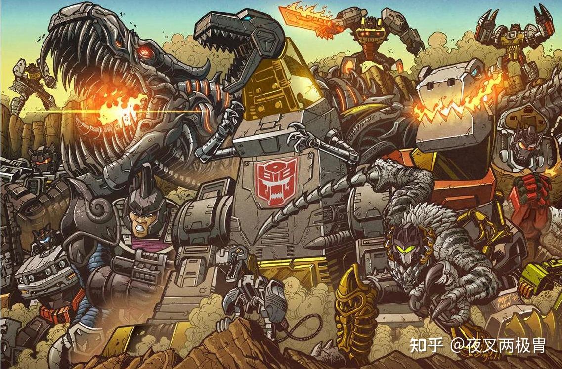 福泽深厚的“混世魔王”——机器恐龙领袖钢锁的传奇人生 - 知乎