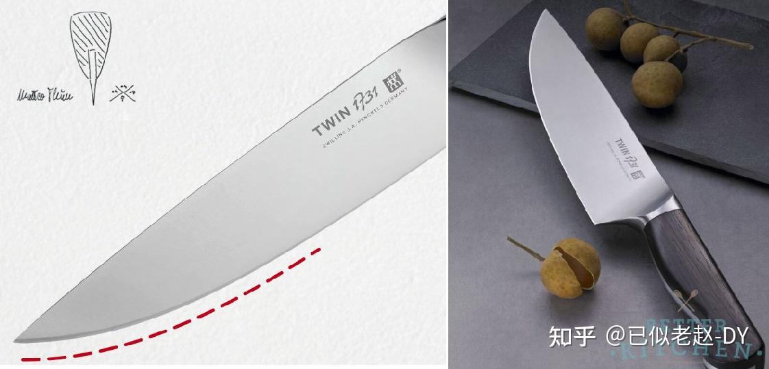 三德刀和主厨刀在造型和用途上有什么区别? - 知乎