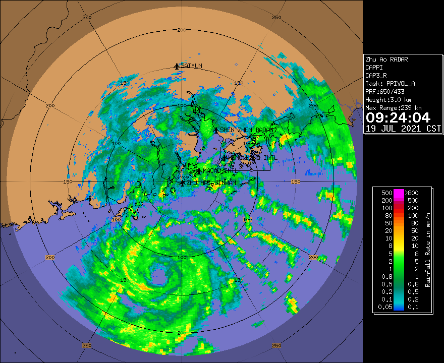 2107号台风"查帕卡"