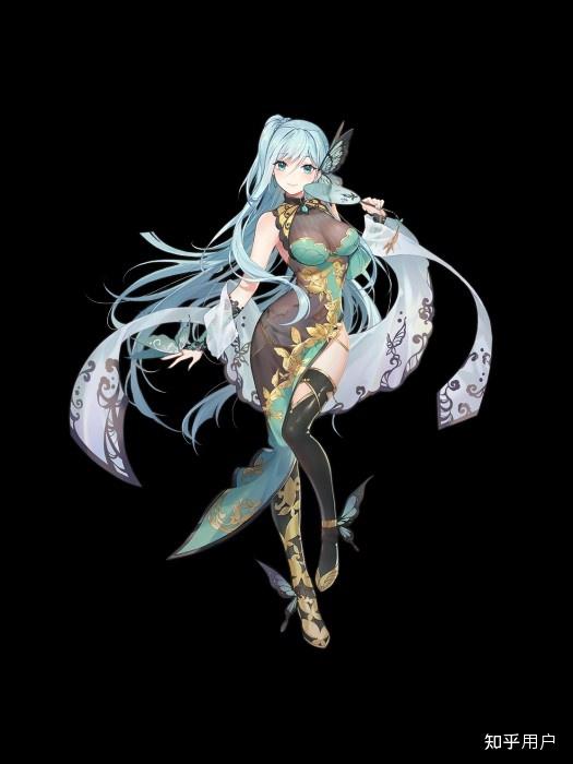 有哪些初音绿发色的动漫角色