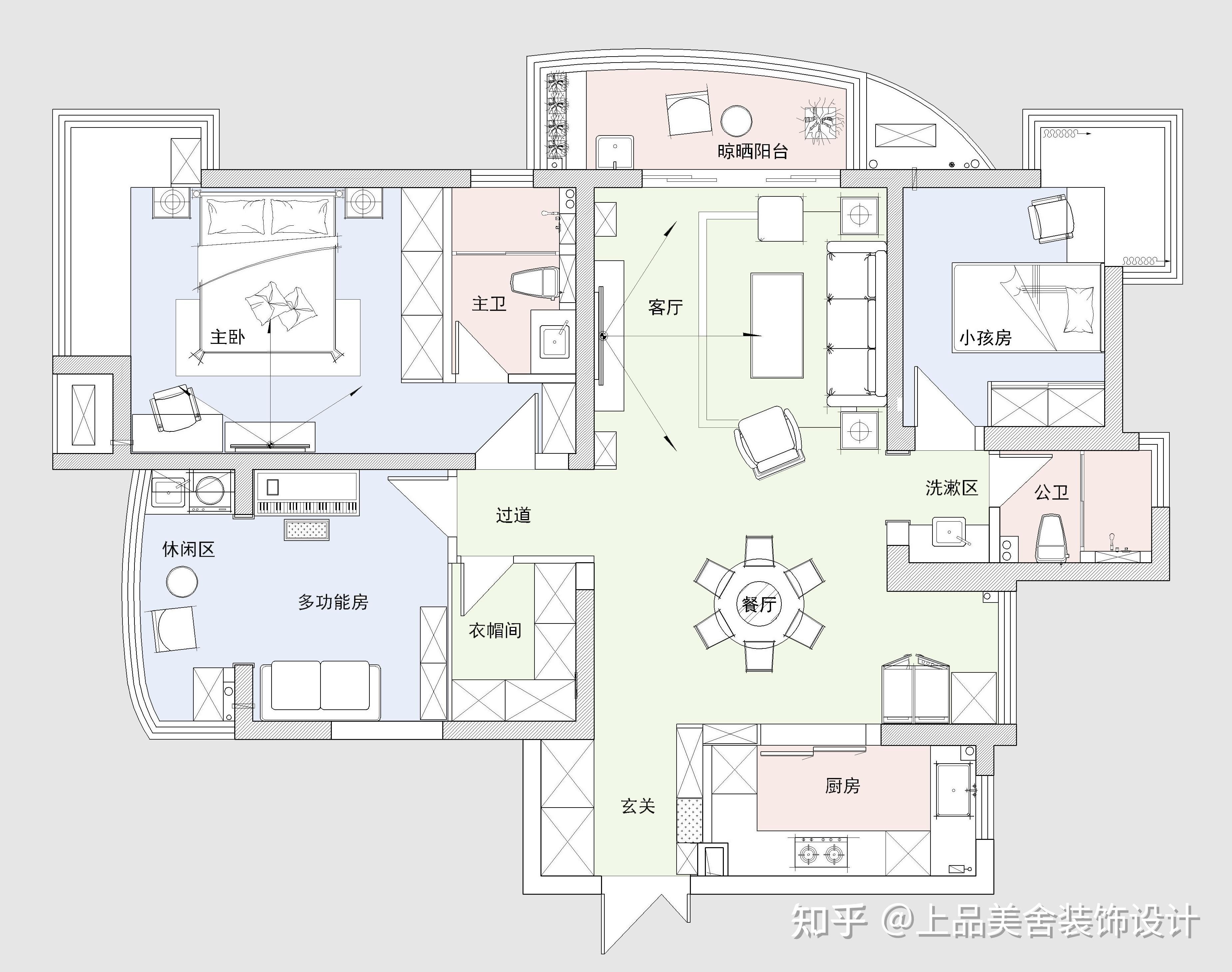 平面布置图平面布局没有做大的改动