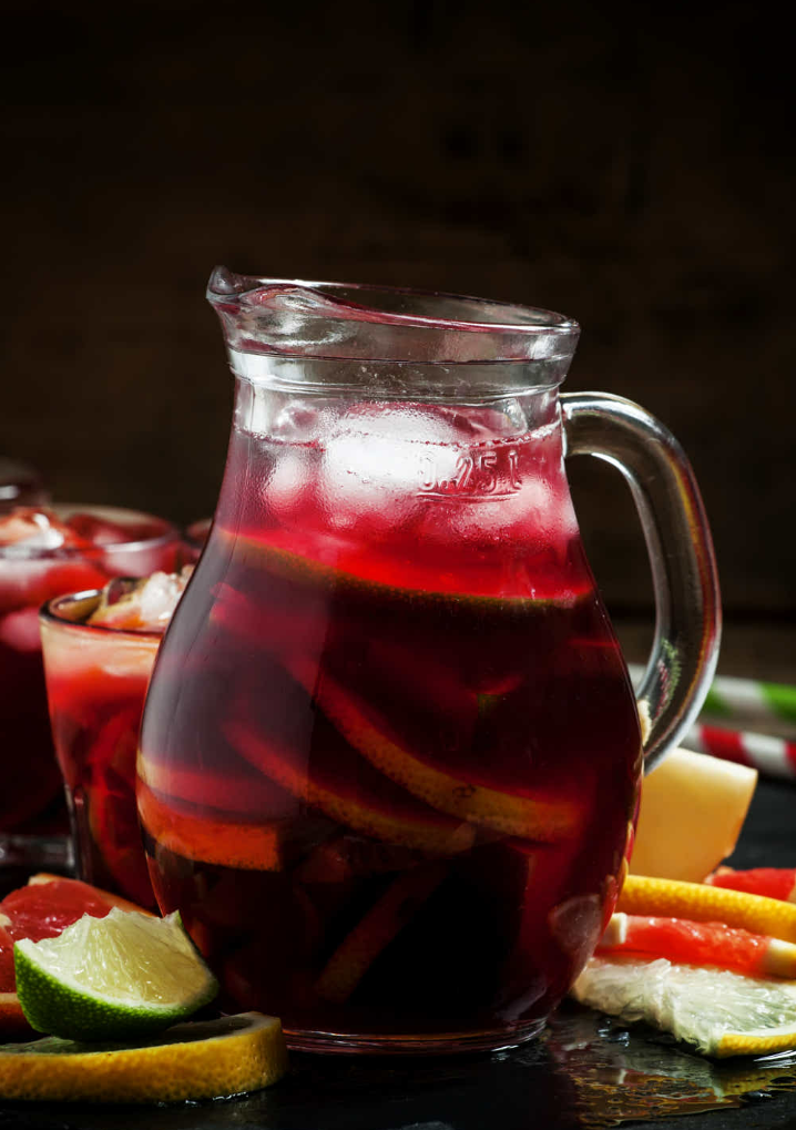 酒言酒语桑格利亚热饮sangriahotdrink