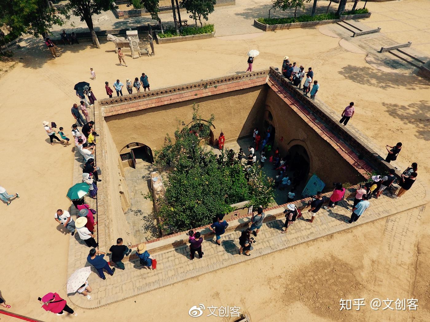 沉在地下的房子，访陕北特色民居窑洞，柏社古村地坑式“四合院” - 知乎