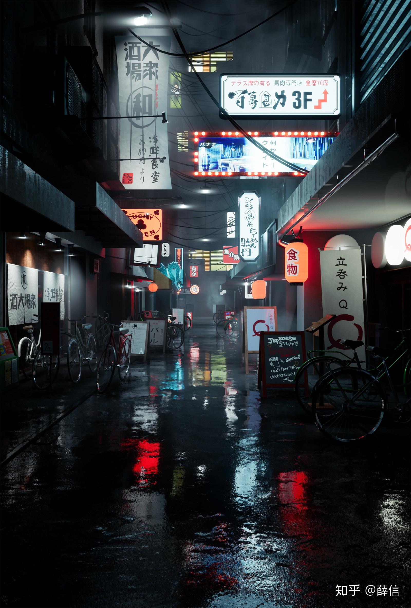 有没有像这种日本街头风的壁纸? - 知乎