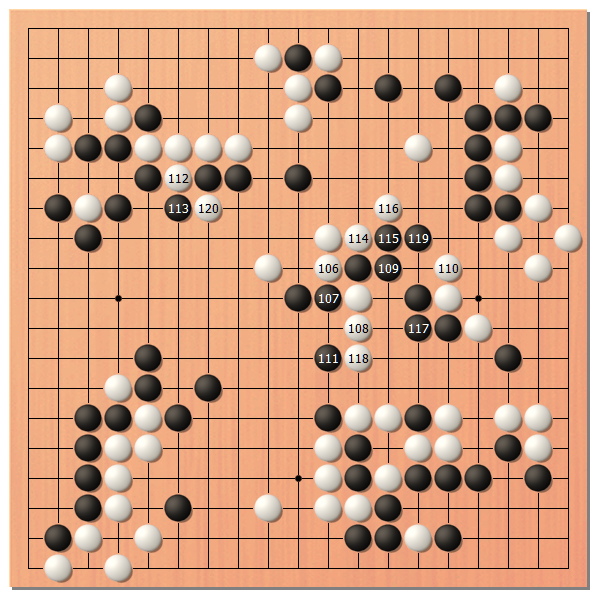 上野梨紗面對仲邑堇獲得首勝系列賽懸念保留至決勝局