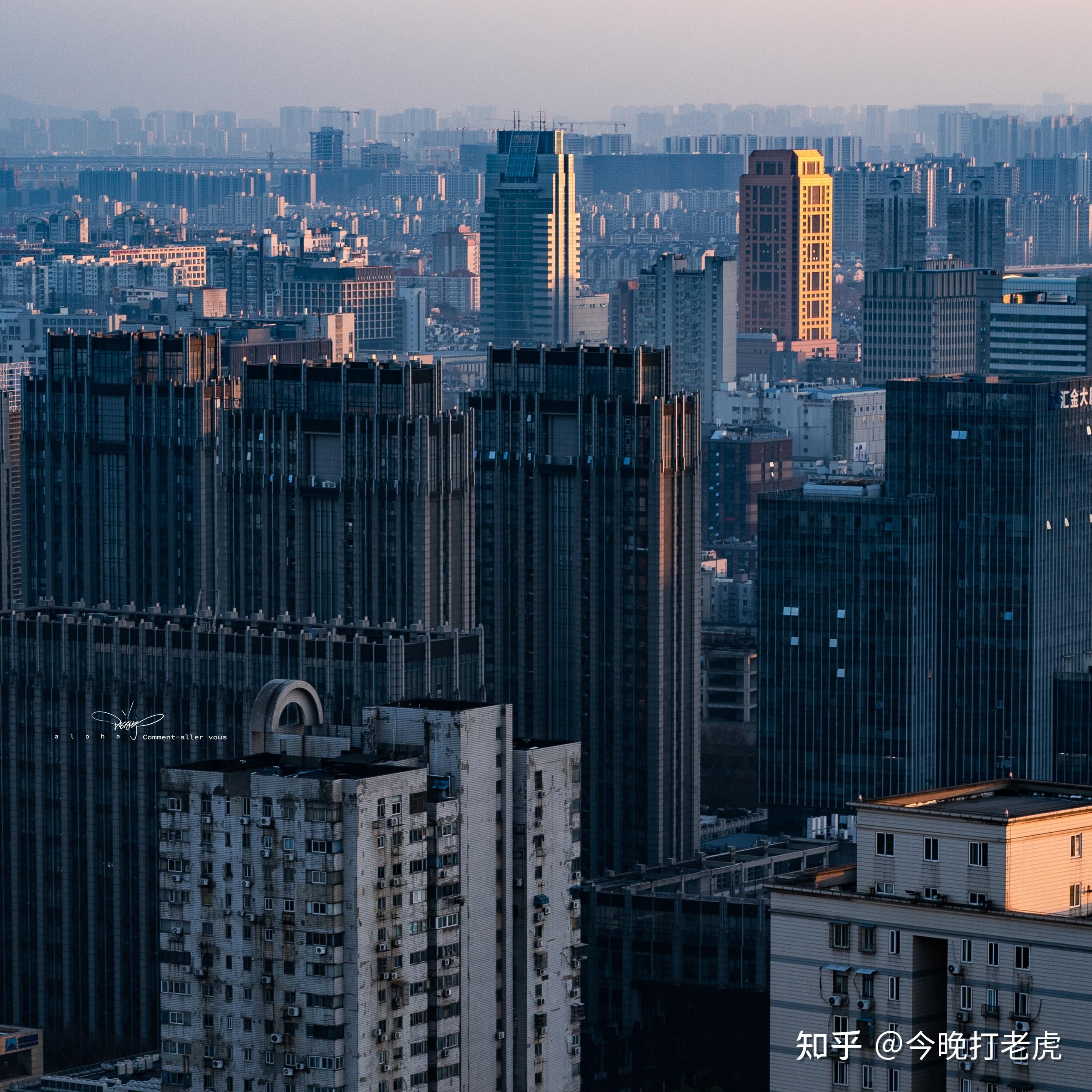 当俯瞰城市天际线的时候,金陵就美成了南京. - 知乎