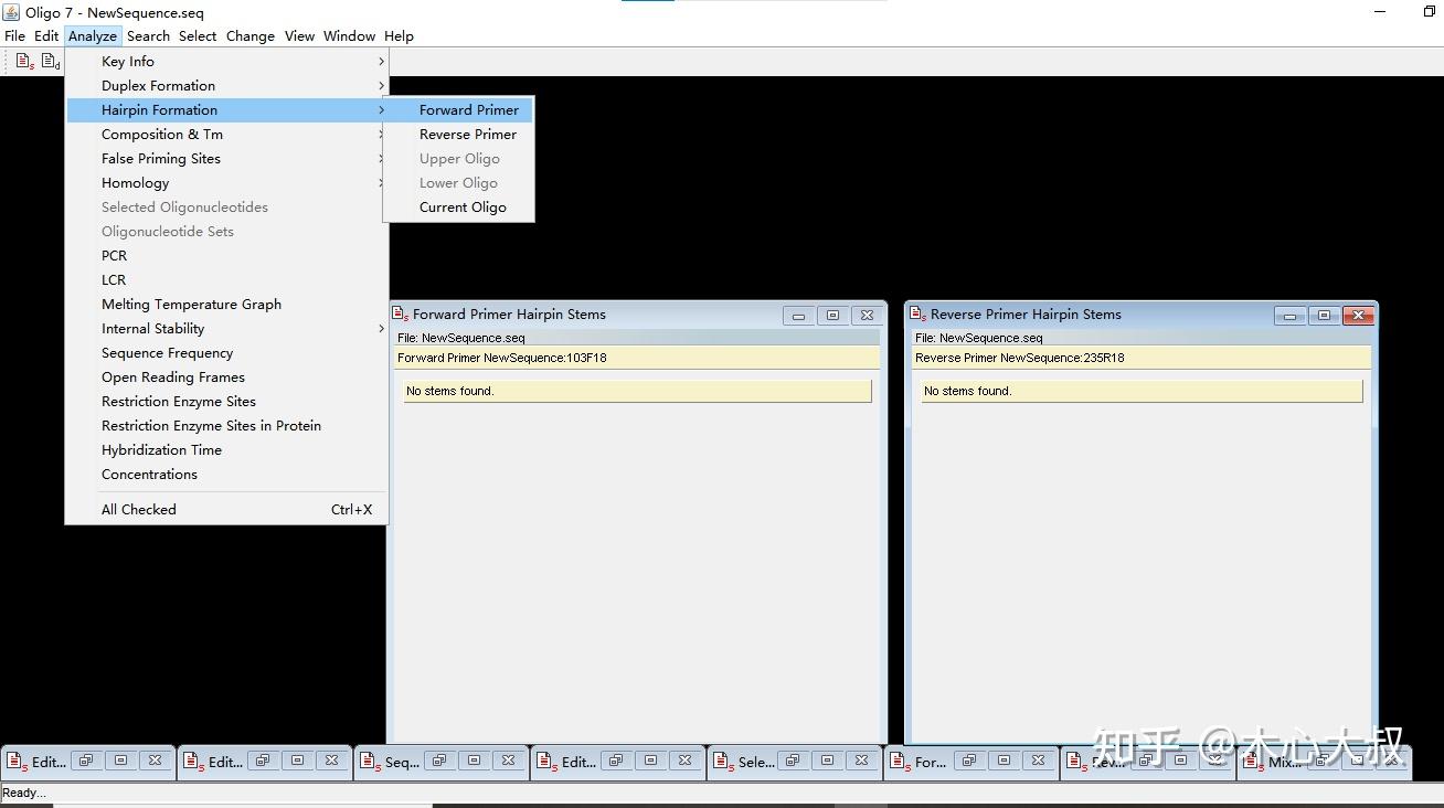 Oligo7引物分析评价和筛选流程 - 知乎