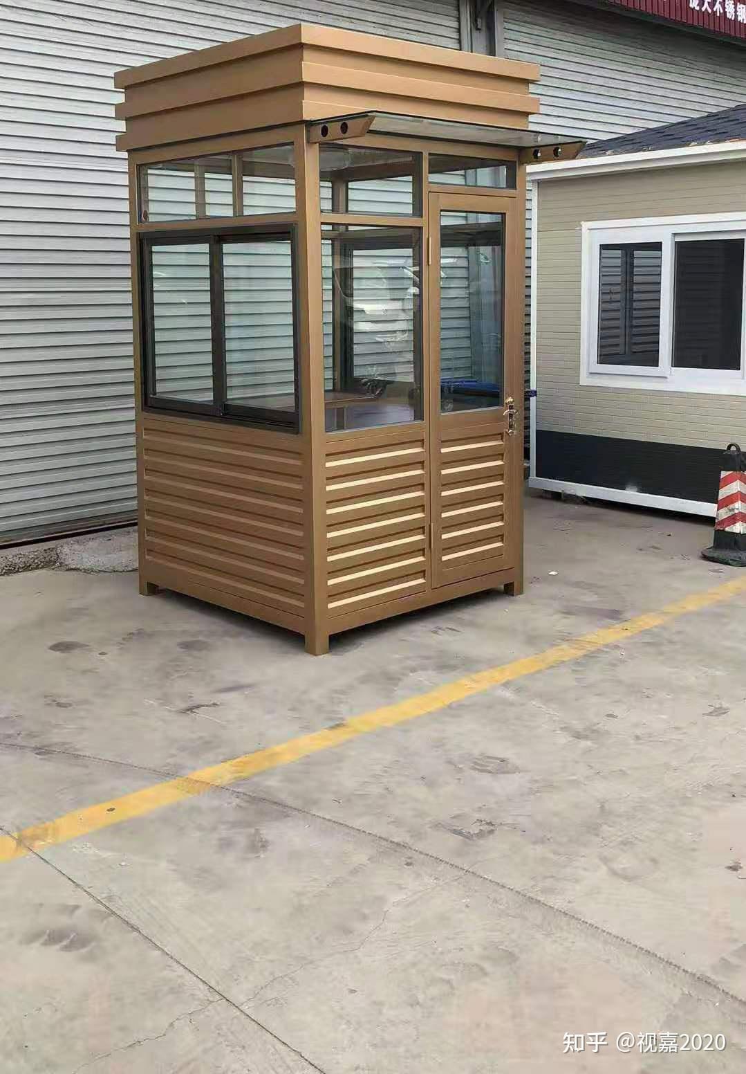 山西标牌制作的岗亭地铁标牌警亭保安亭垃圾分类亭河南视嘉标牌制作