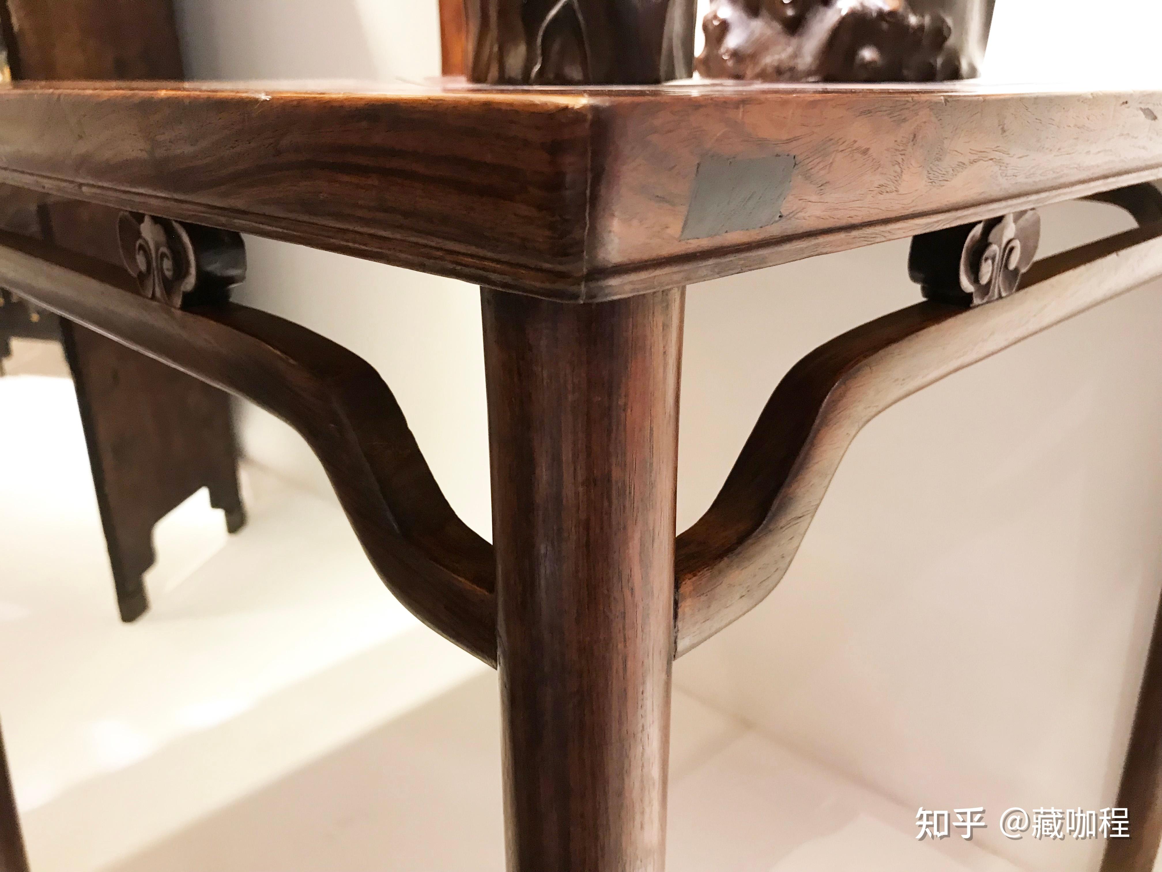 裹腿做、劈料造,黄花梨仿竹材画桌讲究有加 - 知乎