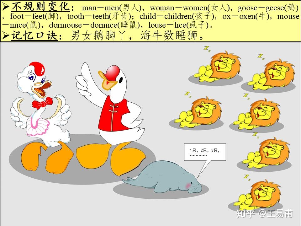 十分钟掌握名词变复数的规则 - 知乎