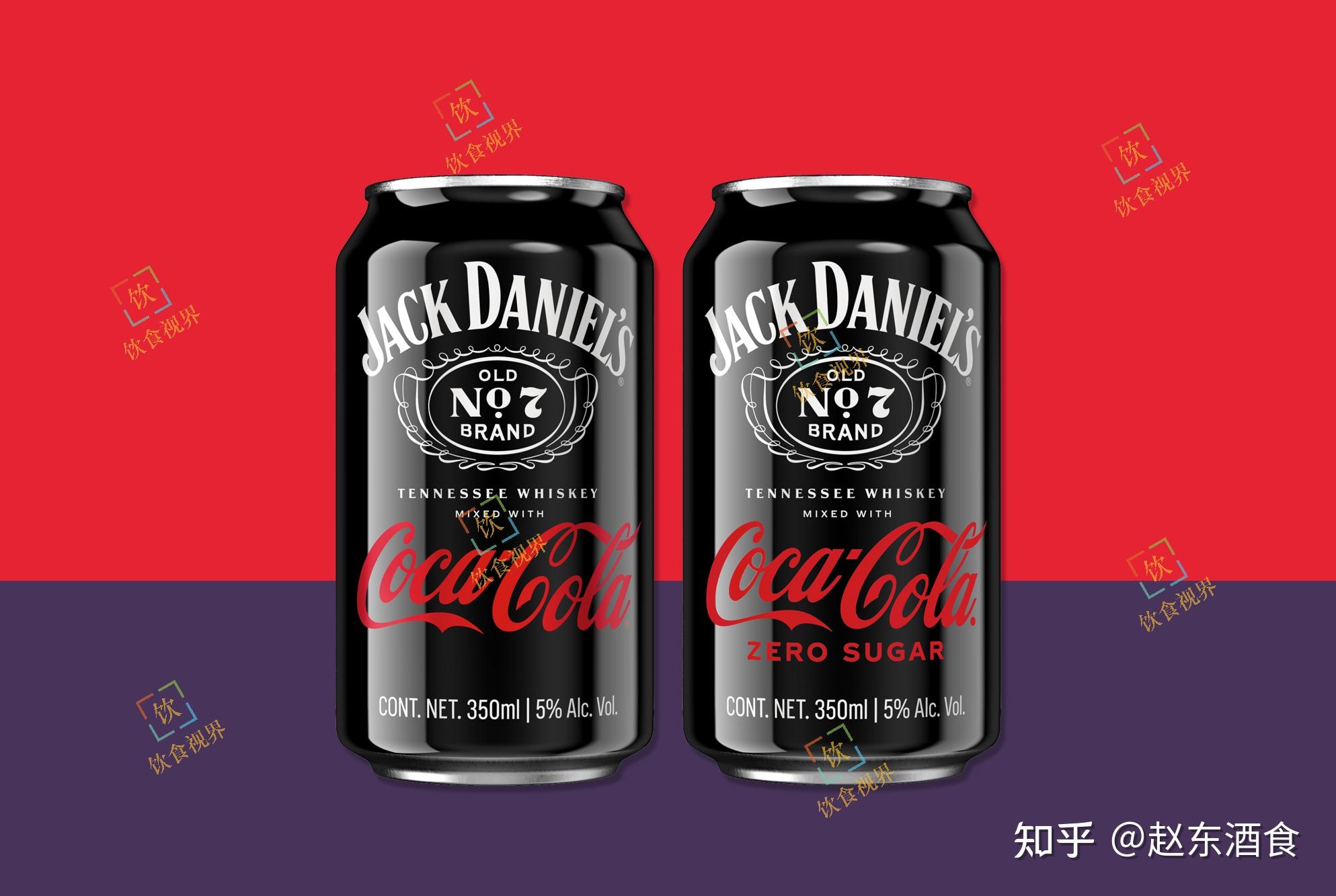 可口可乐与百富门合作推出全新杰克丹尼预调酒rtd饮品