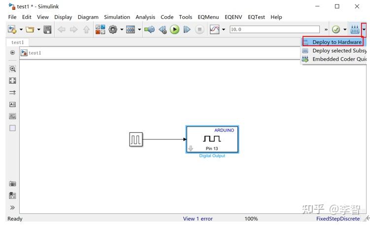 基于simulink的Arduino程序开发-LED闪烁试验 - 知乎