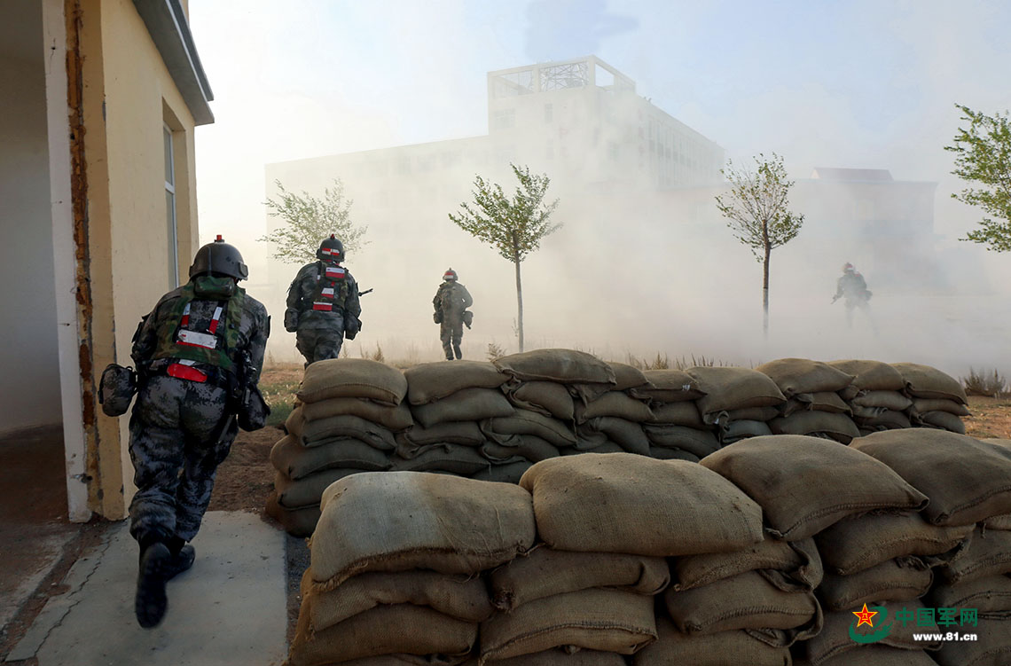 解放军有城市战巷战的演习么?