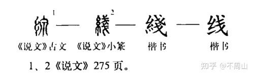 线”字溯源- 知乎