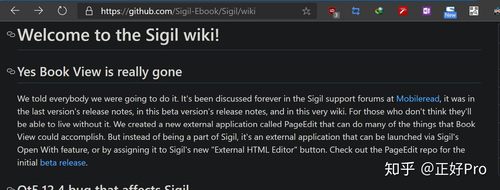 sigil-1.2.0版本的书模式在哪里开启？ - 知乎