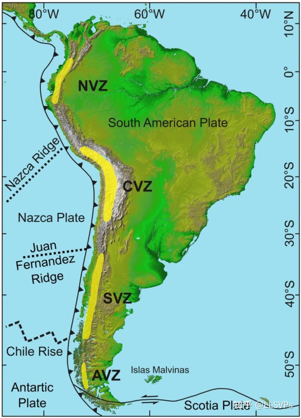 安第斯火山带(andean volcanic belt)