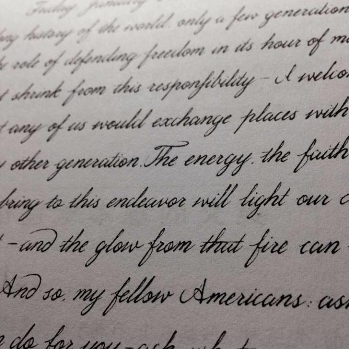 手写的字像印刷体是种怎样的体验