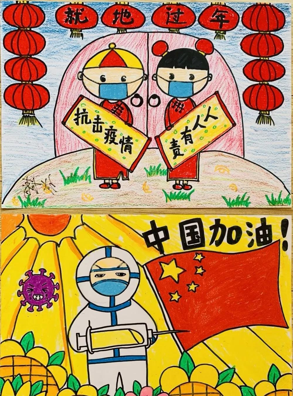 乐至县教育和体育广场萌娃黏土作品戴口罩的一家人寒假春节防疫需要