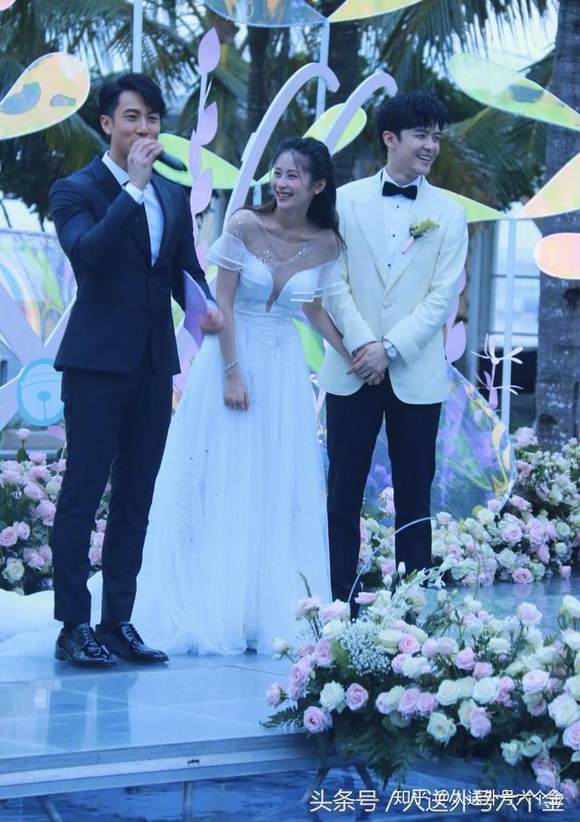 付辛博颖儿举行婚礼全天上热搜吴尊是证婚人沈梦辰抢捧花一席话难道是
