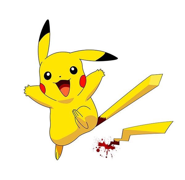 如果把皮卡丘的尾巴拉直会怎么样呢? - 知乎