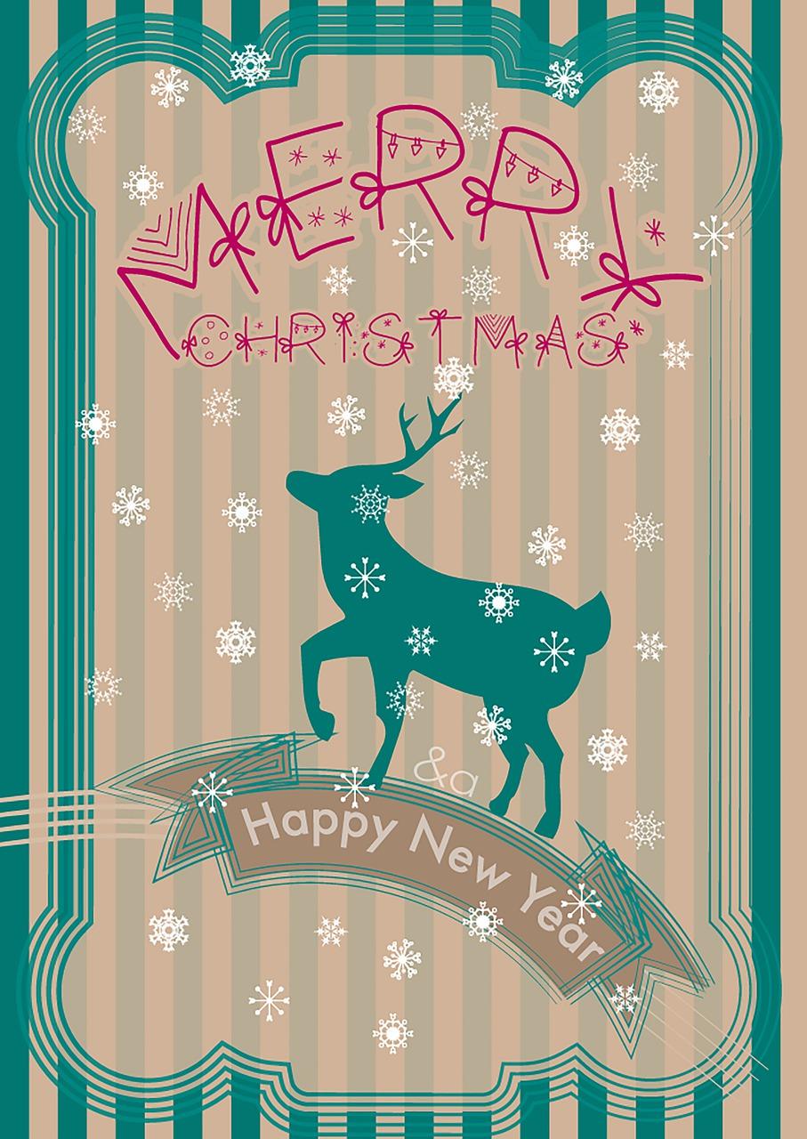 4. 贺卡装饰元素