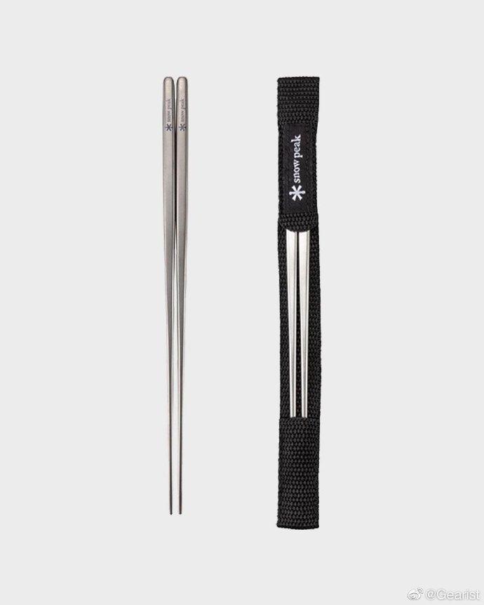 新年好物snowpeak2021新品sct115钛箸