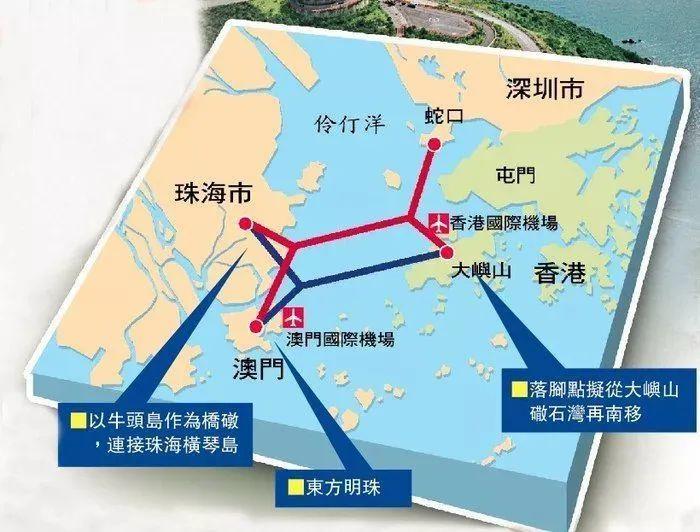港珠澳大桥将连接深圳!