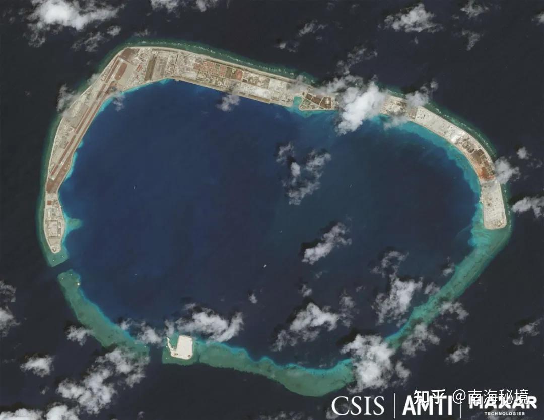 美济岛卫星地图图片